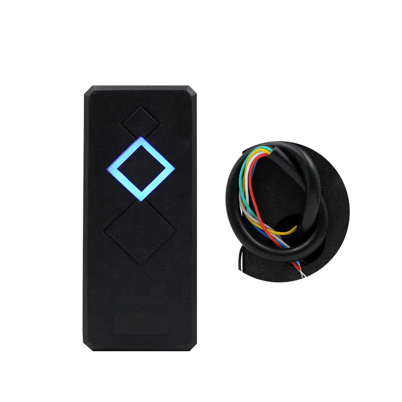 Zhongyan DC12V  NFC Contactless RFID Smart Card Reader Access Control 125Khz Wiegand 26 34  IC ID Door Lock Card Reader
