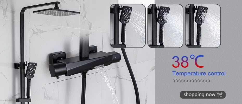 Black Faucet Bathroom Sink Faucets Hot Cold Water Mixer Crane Deck  Mounted Single Hole Bath Tap Chrome Finished ELM457