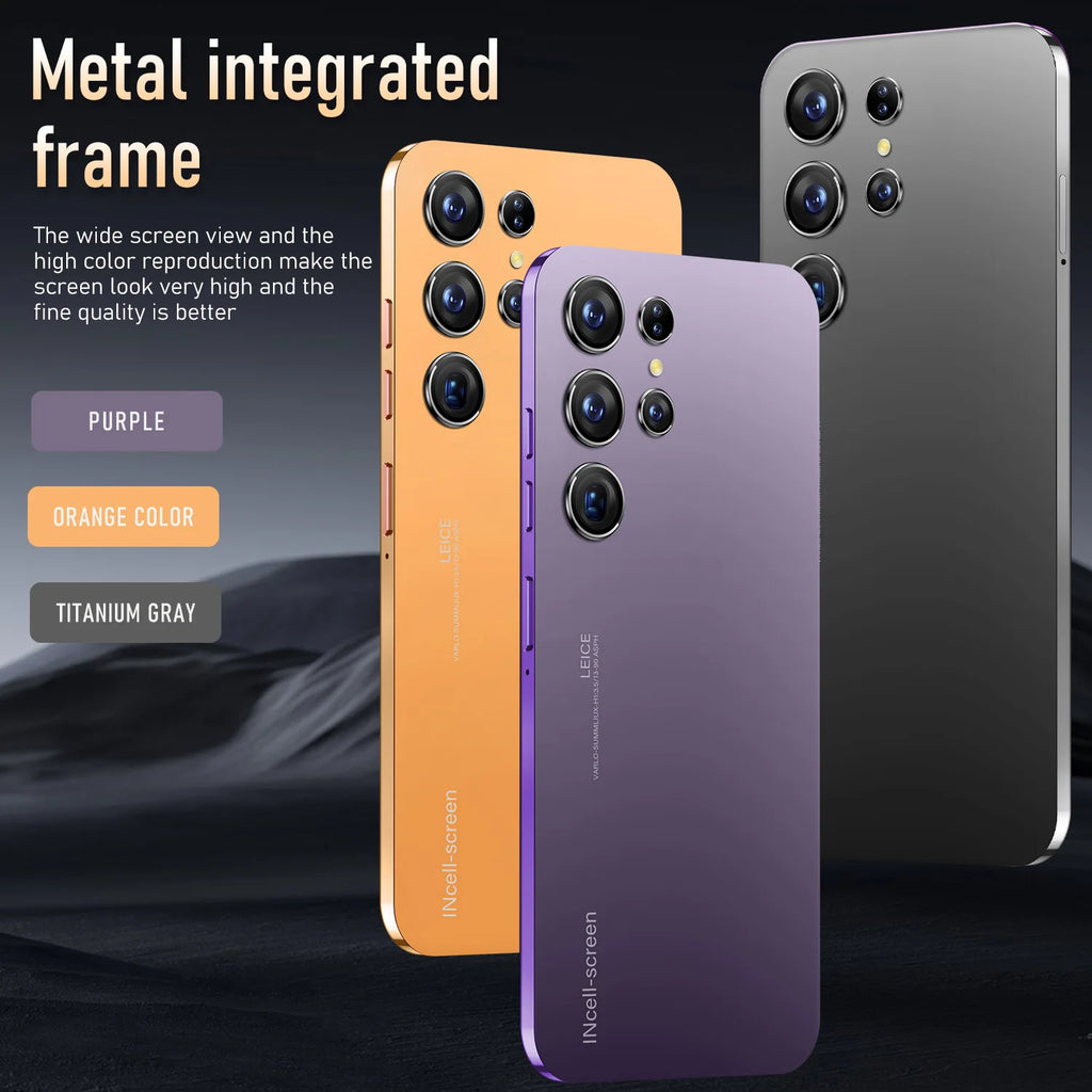 Original Phones S24 ultra Smartphones for S24 ultra 16GB+1TB 5G Dual SIM Cellphone Mobile Phone S24 ultra 5g Smartphone