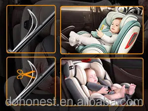 Baby Car Camera for Safety HD 1080P - Rear-facing, Night Vision, Adjustable Viewing Angle, Anti-Glare Display