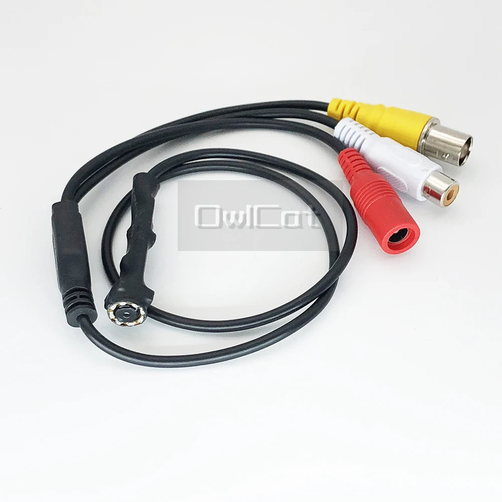 Small Mini 2MP HD Camera 1080P AHD Camera With Audio 3.6mm Lens Indoor CCTV Video Audio Camera For HD AHD DVR System