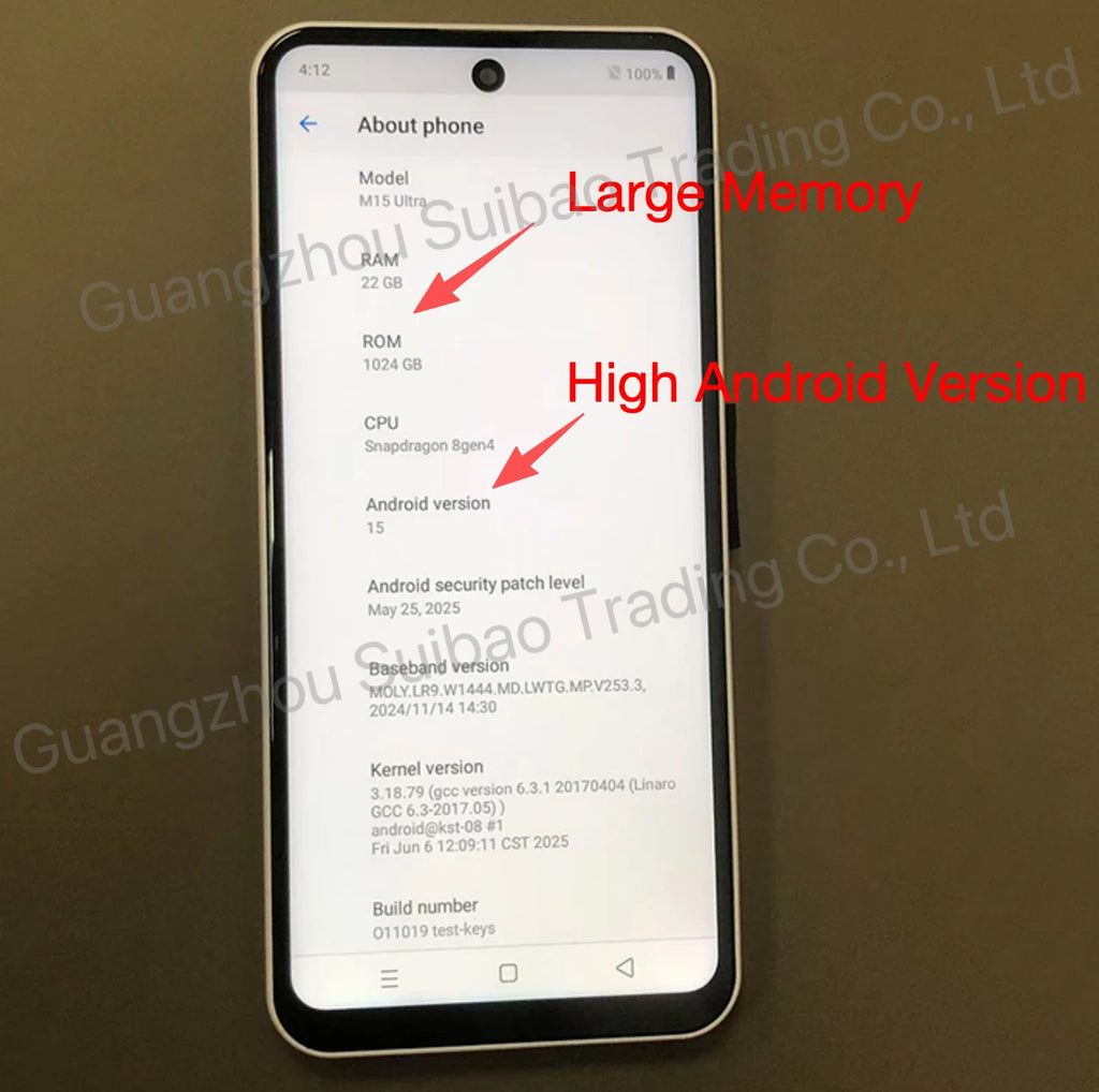 Real High Quality M15 Ultra Smartphone Android 15 5G Dual SIM Unlocked Version 7.3 Inch M15 ultra Mobile Phones