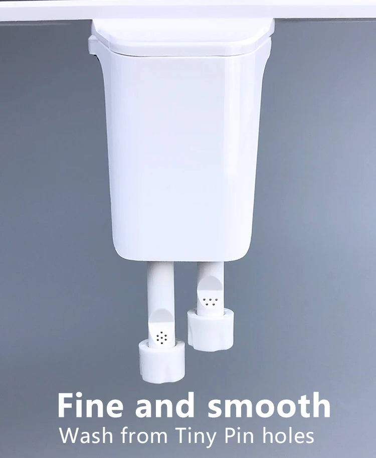 Slim Bidet Bidet For Toilet WC Water Spray Dual Nozzle Self Cleaning Feminine Butt Wash Muslim Shattaf Toile Attachment Bidet