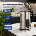 Multifunctional Excellent Modern Electric Kettle  Stainless Steel Design with Temperature Control for Home Tea Coffee Brewing
