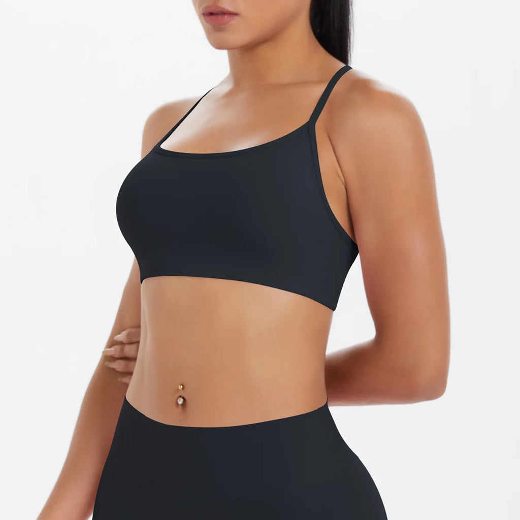 High Support Shockproof Sports Bra Padded Gym Athletic Bra Women Fitness Workout Top Breathable Yoga Bra