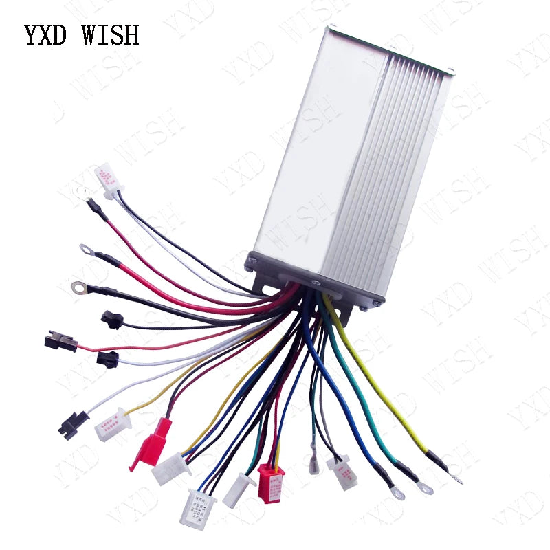 Electric Bicycle Accessories 36V/48V Electric Bike 350W Brushless DC Motor Controller For Electric Bicycle E-bike Scooter Diy