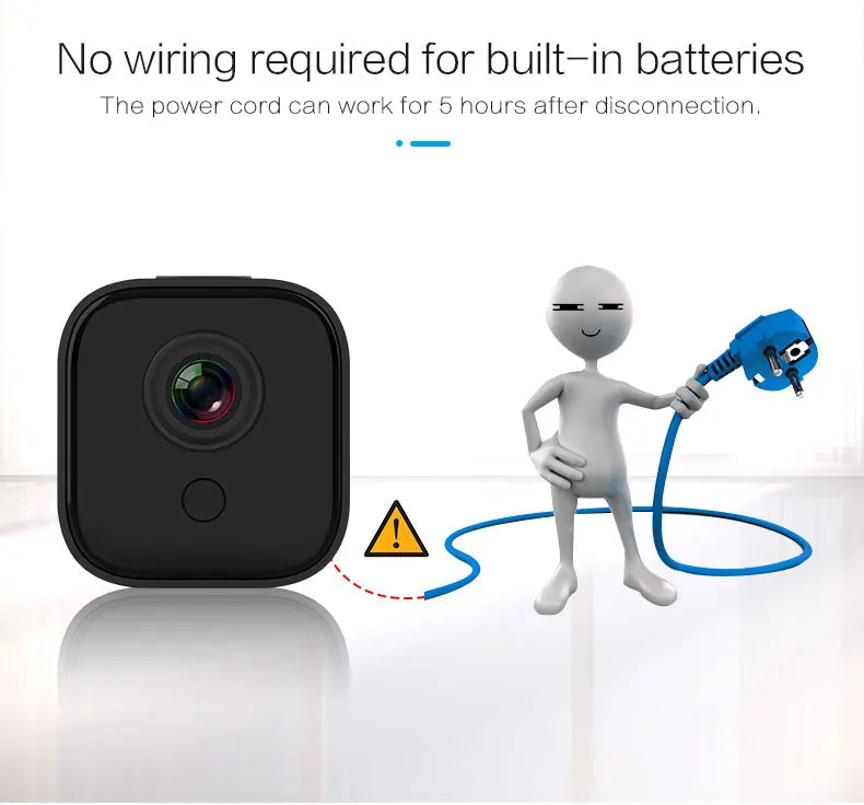 NIGHT VISION A11 Mini Wifi Camera Smart Home Camera 1080P Micro Camcorder Small Wireless Infrared Mini Recorder Camera.