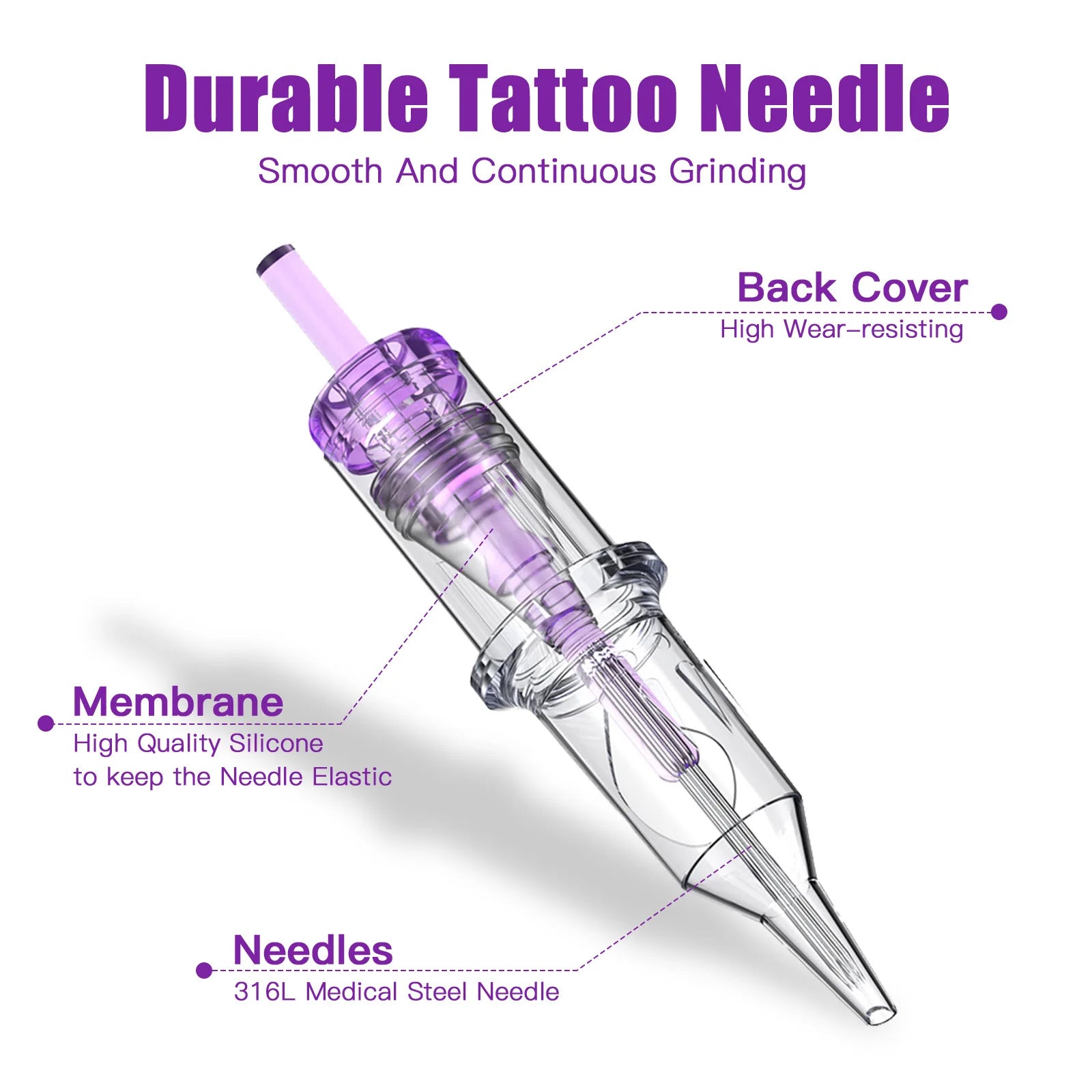 Cross-Border Hot-Selling Wireless Rocket Tattoo Pen Set LED Screen Display Rechargeable Battery 0.1V Adjustable Aluminum WTK-106