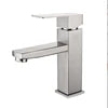 Cheap Price Classic Style Mounted Square Design Hot and Cold Water Taps Wash Basin Faucet Bathroom Tap Stainless Steel Faucets
