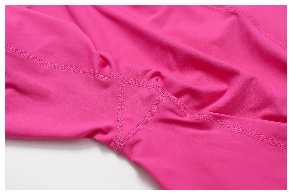 Eco-friendly Recycled Tummy Tuck High Waisted Yoga Pants Nude Lift Buttocks Fitness Pants Running Tight Sweatpants 8359