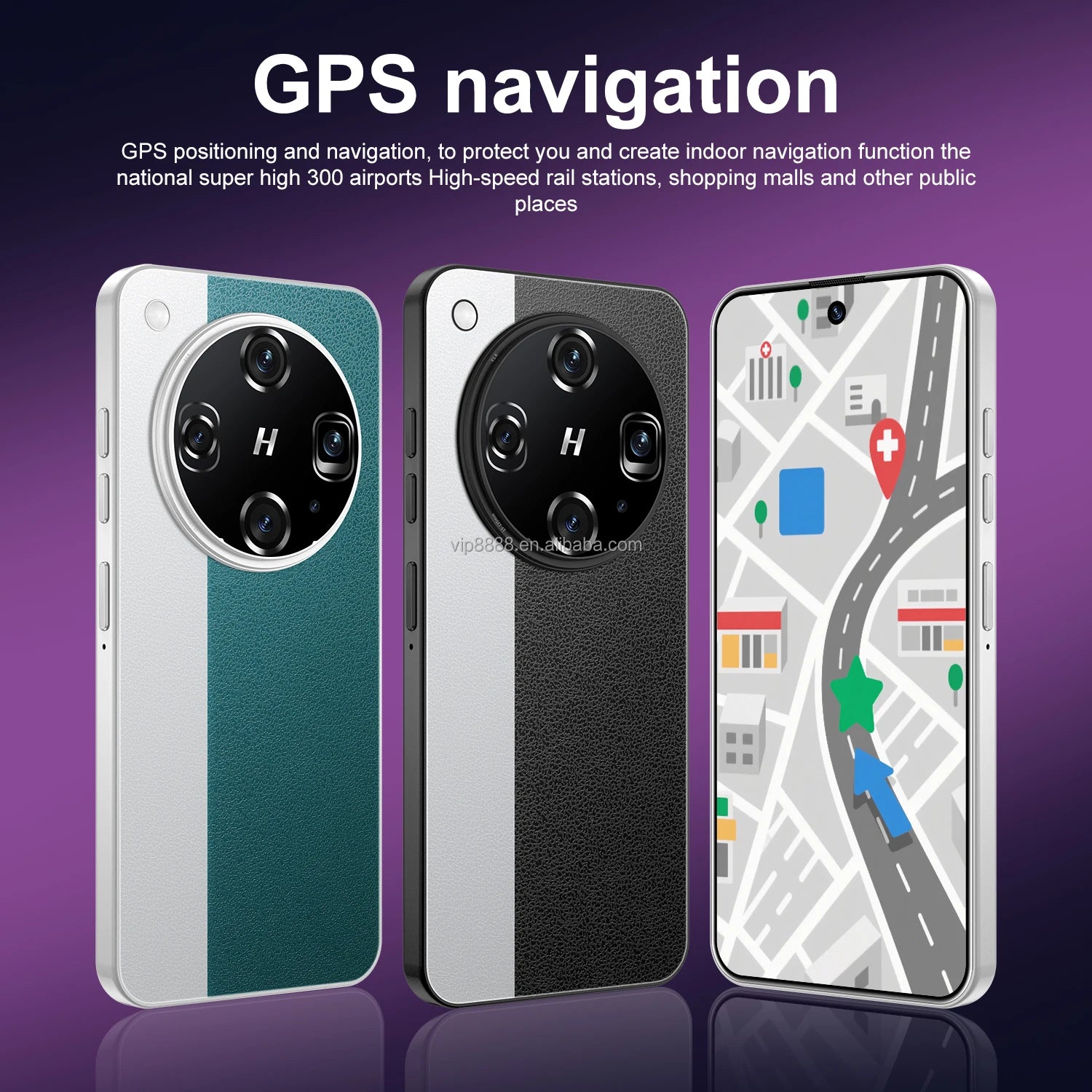 Real High Quality M15 Ultra Smartphone Android 15 5G Dual SIM Unlocked Version 7.3 Inch M15 ultra Mobile Phones