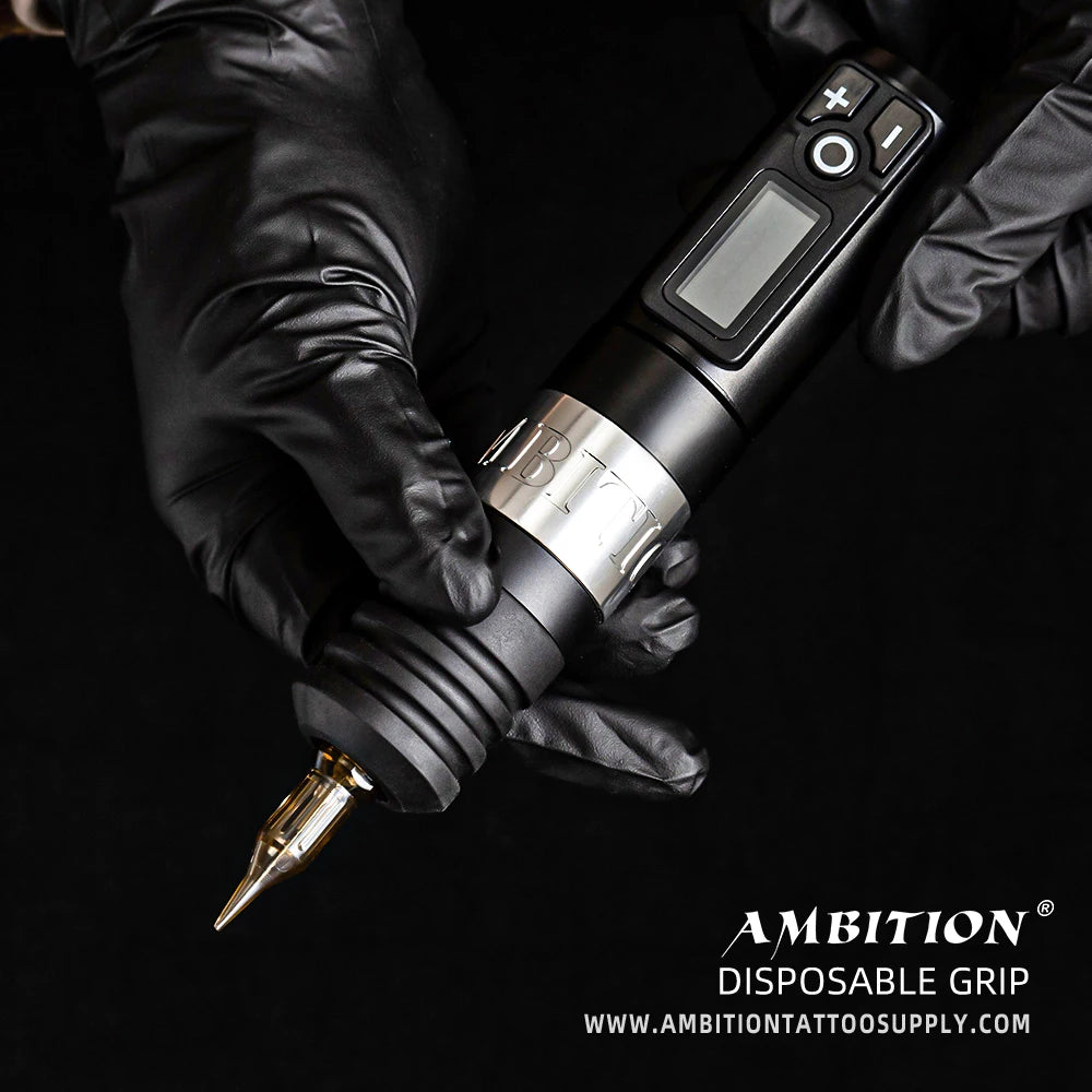 Ambition New Soldier Rotaty Battery Pen Wireless Tattoo Machine Portable Power Pack 2400mAh LED Digital Display For Body Art