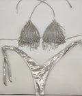 newest 2022 crystal bikini diamond swimwear biquini diamond bikini beachwear popular swim suit  rhinestone swimsuits bikini