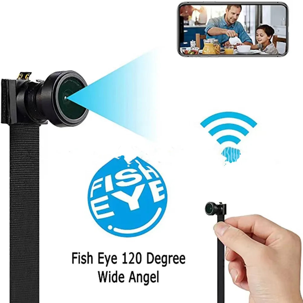 Power Apply DIY Lookcam Full HD WiFi IP Mini Camera P2P Wireless Mini Camcorder Video Audio Recorder Support Remote 1080P
