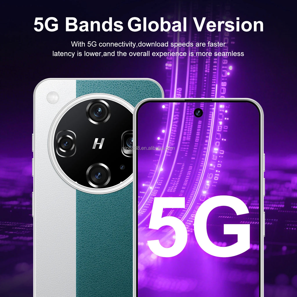 Real High Quality M15 Ultra Smartphone Android 15 5G Dual SIM Unlocked Version 7.3 Inch M15 ultra Mobile Phones