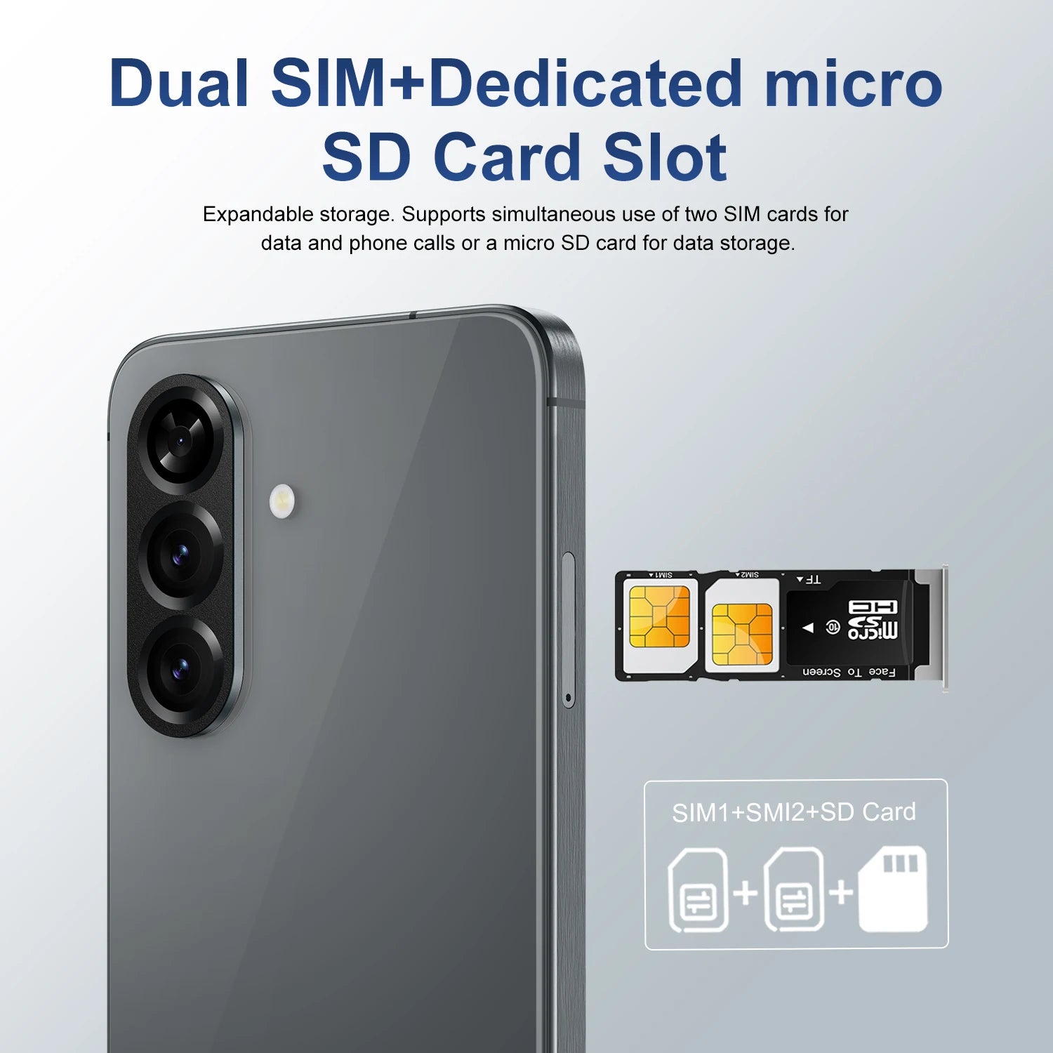 Original Phones A56 Smartphones for A56 8+256GB 5G Dual SIM Cellphone Mobile Phone