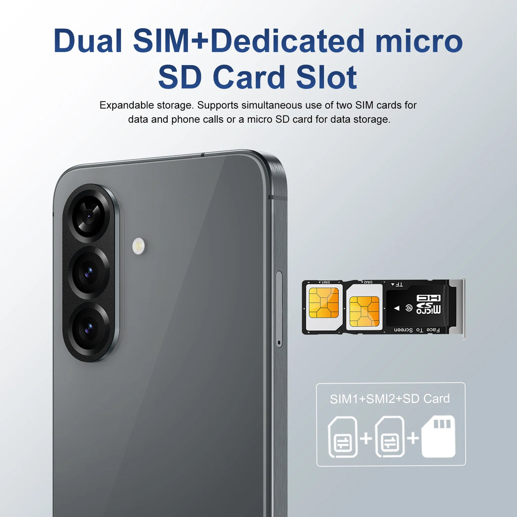Original Phones A56 Smartphones for A56 8+256GB 5G Dual SIM Cellphone Mobile Phone