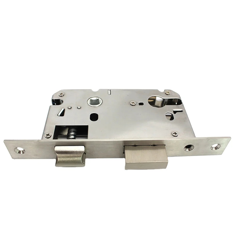 5058 Series Mechanical Anti-theft Silent Door Lock Body 304 Stainless Indoor Lock Body for Wooden Door Mortise Lock