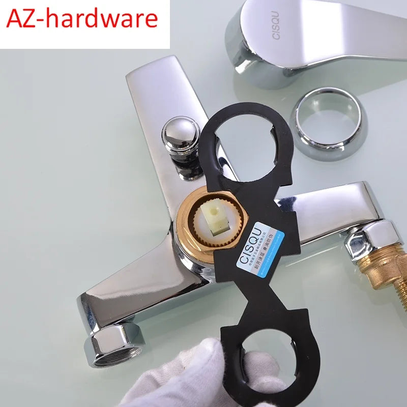 Faucet Multifunctional Repair Tool Drainer Sleeve Wrench Toilet Bubbler Inlet Pipe Installation Accessories