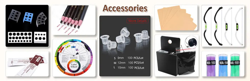 Permanent Makeup Machine Sets Dual Use Rotary Tattoo Machine Pen Tattoo Kits for Cheap Eyebrow Machine with 2 head P300