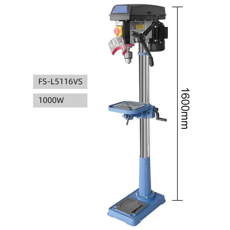 Infinitely Variable Speed Electric Drill Press CNC Vertical 220V Motor for Construction Industries Manual and Automatic