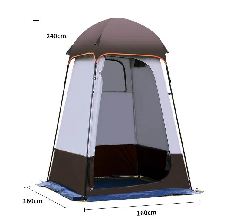 Portable Instant Outdoor Shower Tent for Camping Small Toilet Changing Tent