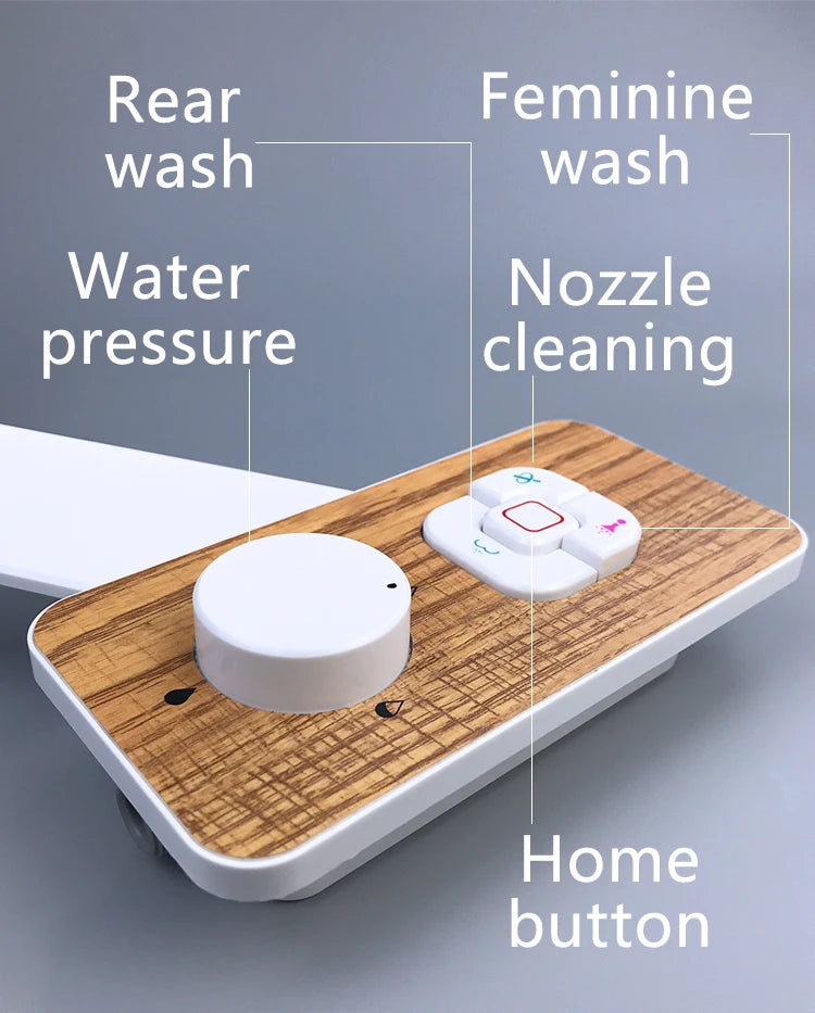 Slim Bidet Bidet For Toilet WC Water Spray Dual Nozzle Self Cleaning Feminine Butt Wash Muslim Shattaf Toile Attachment Bidet