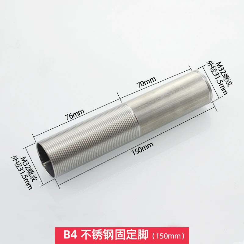 Copper kitchen sink hot and cold faucet accessories base fixed foot screw nut 30 plus filament