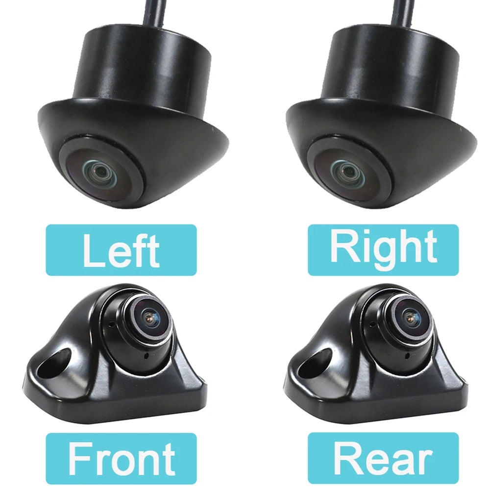 Super Night Vision 1080p 3D Car 360 Around View Camera System With Ai Function