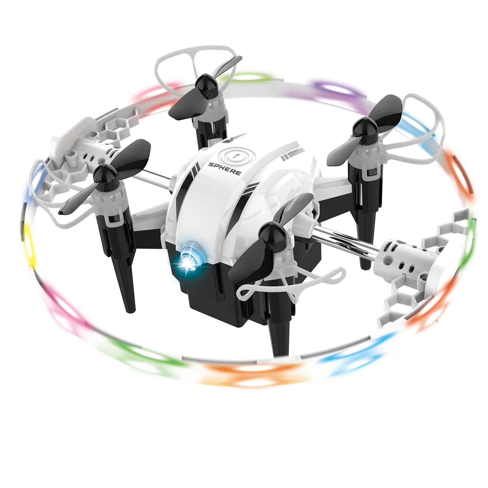 Cross-Border T25 Mini RGB Stunt Light Plastic Children's Drone 360-Degree Flip Flight Remote-Controlled Toy Aircraft