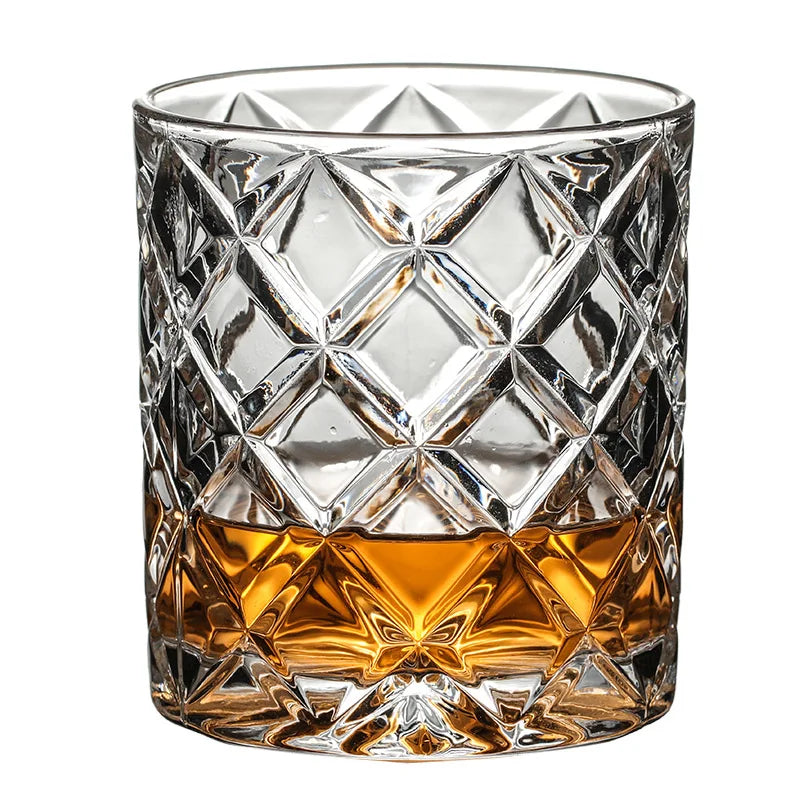 Whiskey Glasses,Scotch Glasses,Old Fashioned Whiskey Glasses/Perfect Gift for Scotch Lovers/Style Glassware for Bourbon/Rum