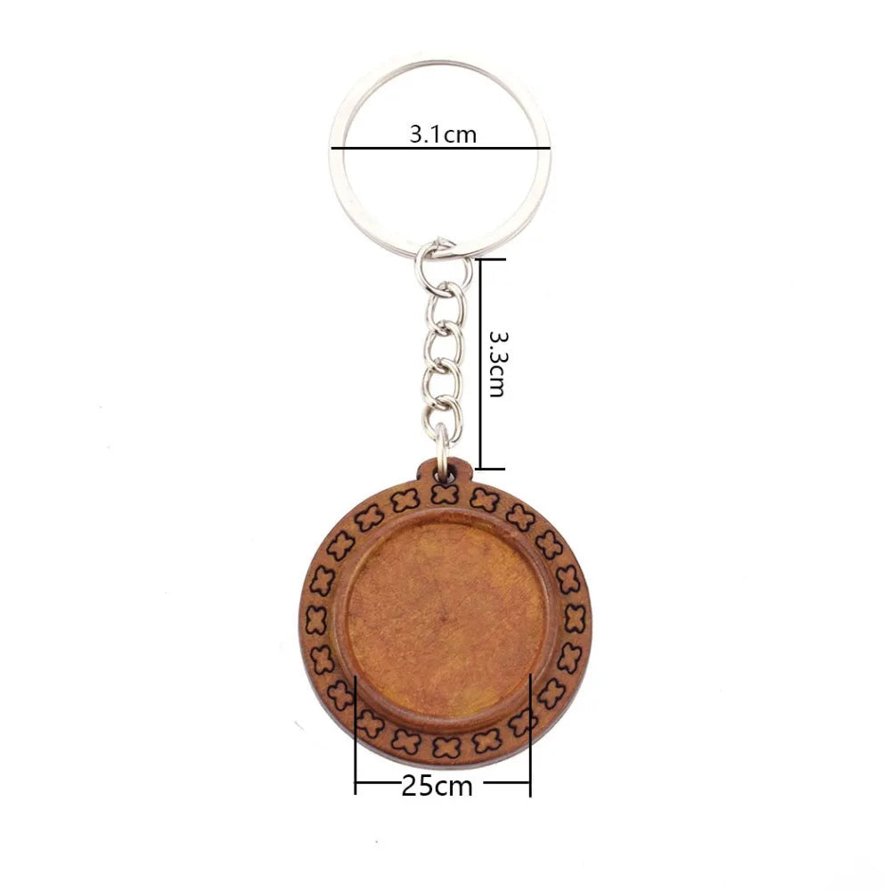 Flag Key Chains North America Canada America Mexico Jamaica Bahamas Cuba Barbados Flag Glass Dome Keychain Wooden Trinket
