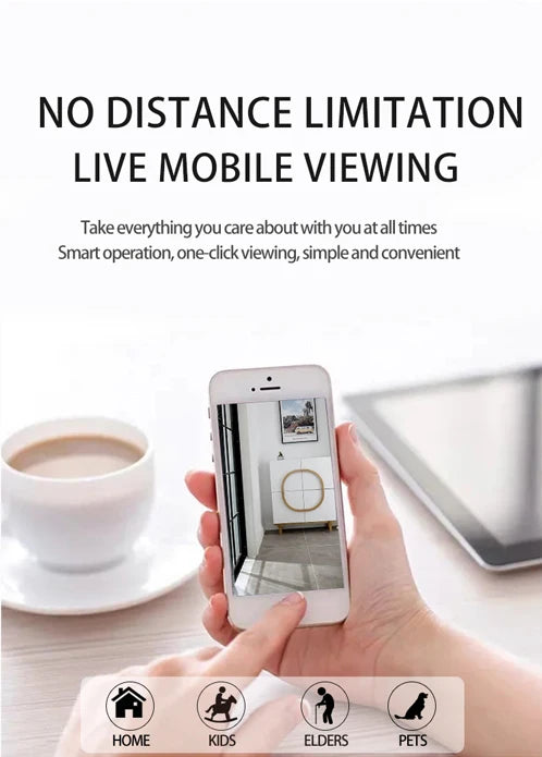 Winait 360 Degree Rotation Home Security Baby Monitor Camera FULL HD 1080P