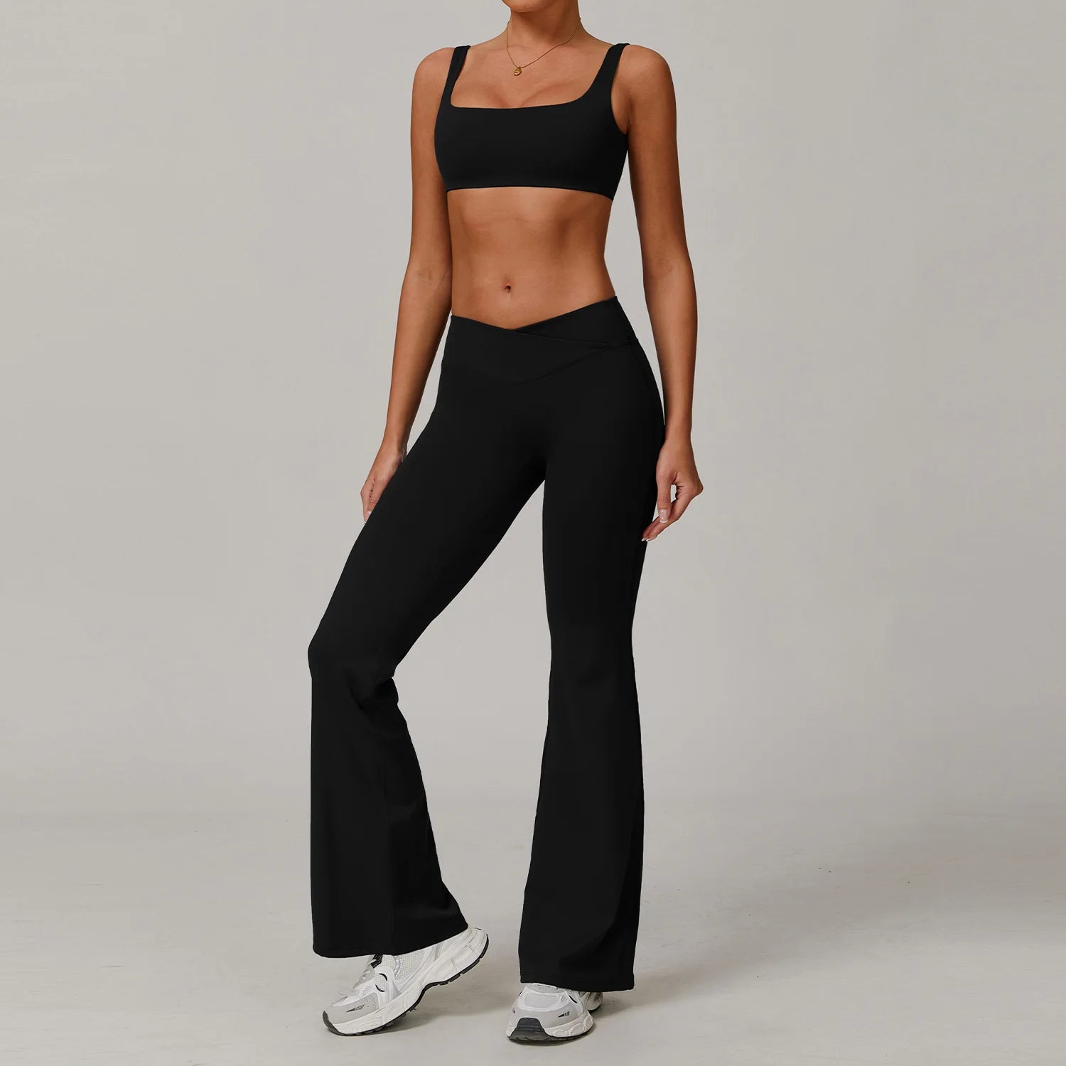Women Gym Bra Shorts Outdoor Sports Leggings Clothing 4 Piece Sets Workout Wear Gym Fitness Sets