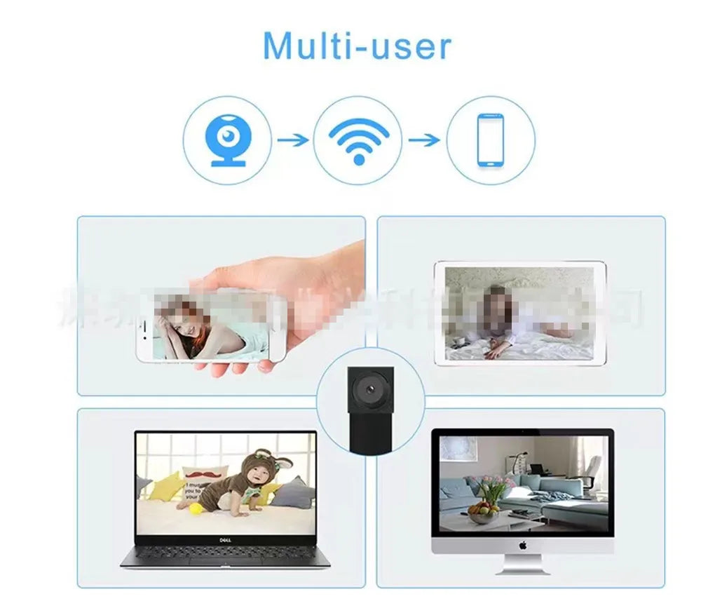 Power Apply DIY Lookcam Full HD WiFi IP Mini Camera P2P Wireless Mini Camcorder Video Audio Recorder Support Remote 1080P