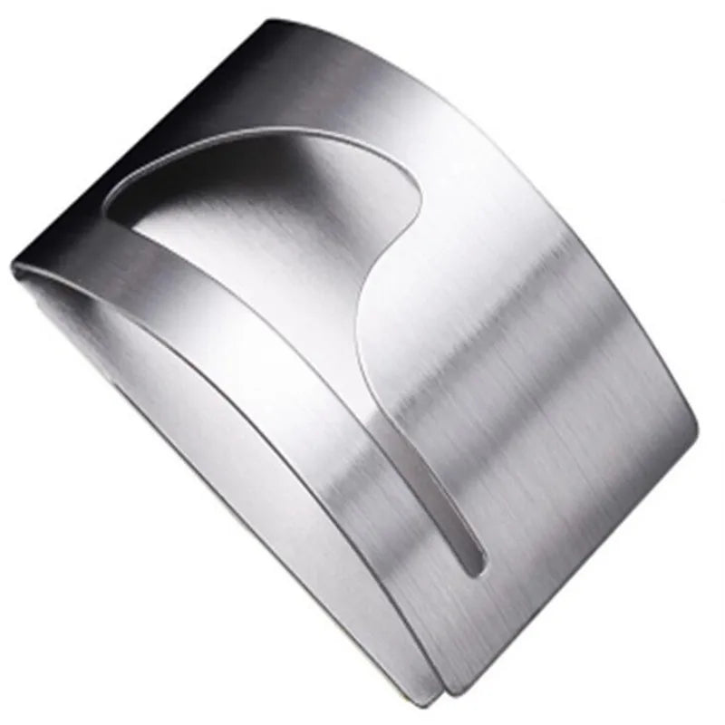 1/2Pcs Stainless Steel Towel Holder Hook Self Adhesive Clip Bathroom Cloth Hanger Household Wall Mounted Towel Rack Storage