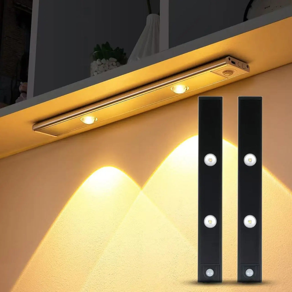 Ultra-thin Cat's Eye Hill Light Bar Human Motion Sensor Light Closet Wine Cooler Cabinet Lights