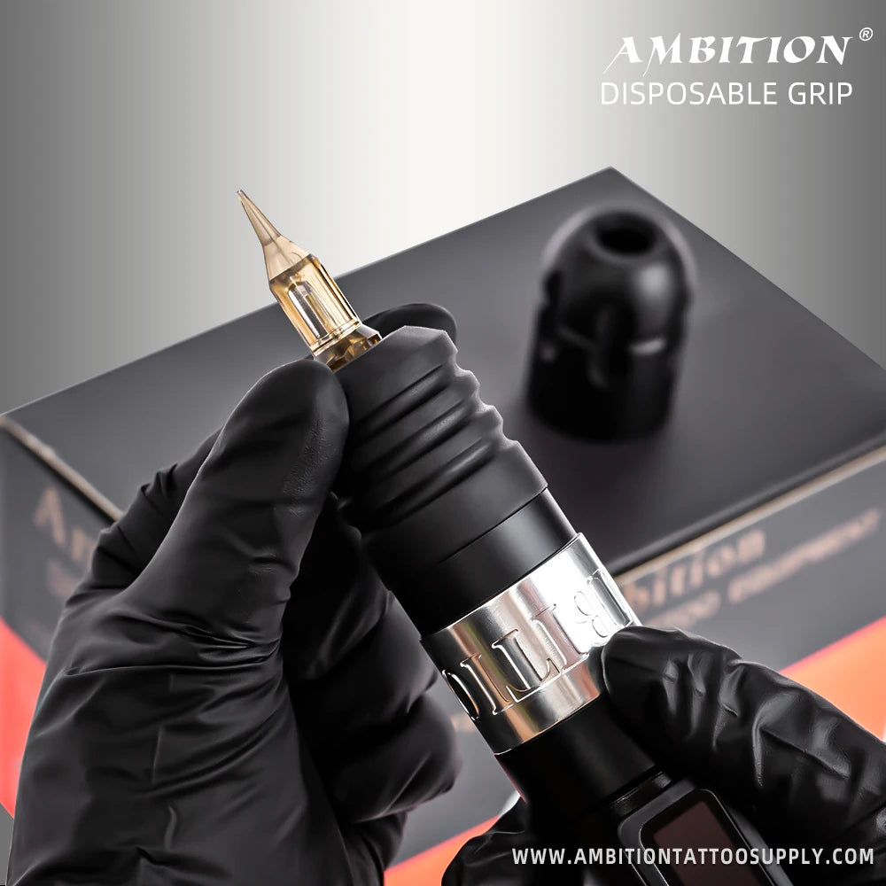 Ambition New Soldier Rotaty Battery Pen Wireless Tattoo Machine Portable Power Pack 2400mAh LED Digital Display For Body Art