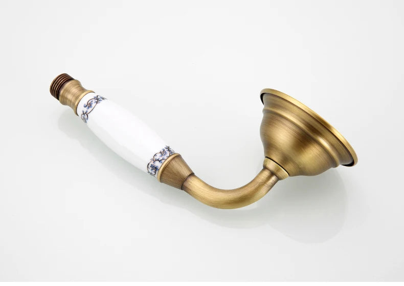 MOLI Wall mounted antique brass bronze brushed bathtub faucet with hand shower bathroom shower faucets torneiras 8306