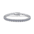 Fashion Exquisite Bracelet Bracelet 925 Sterling Silver Wedding Bracelet Tennis Shiny Colorful Moissanite Women Fashion