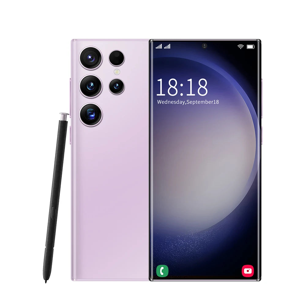 Original Mobile Phone S23 Ultra 6.8 Inch 16GB+1TB Face ID Unlocked Cellphones Mobile Phone Smart Phones 5G Smartphone