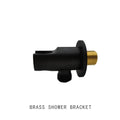 Chrome Matt Black Handshower Head 150cm Stainless Steel Shower Hose Brass Bracket Shower Head Wall Mounted Shower Accessories