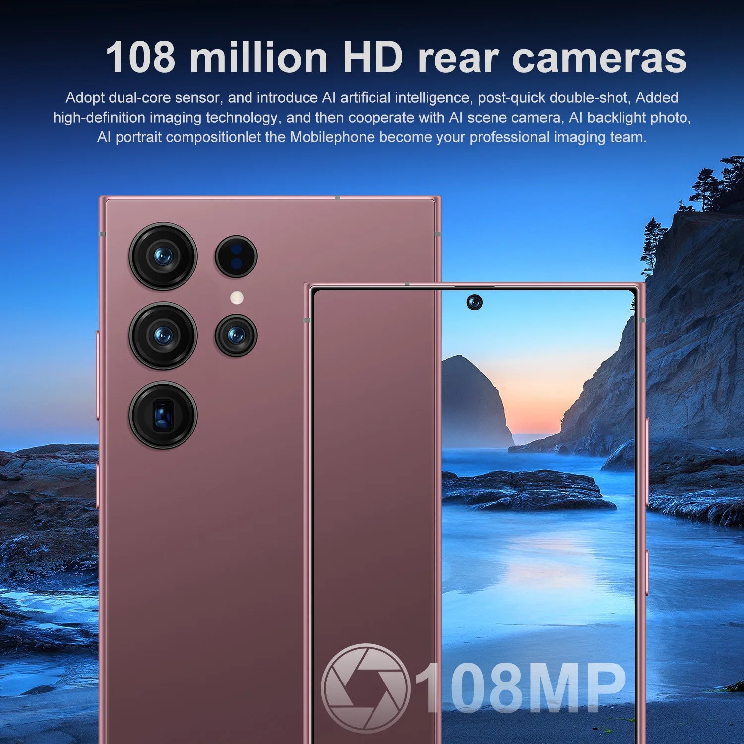 2025 New S25 Ultra 5G Android Smartphone Unlocked with Full HD Screen Dual SIM 16+1TB Storage LTE Cellular Low Price Cell Phones