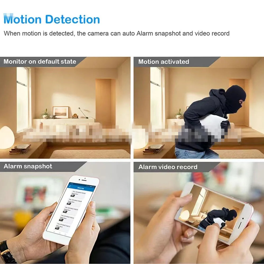 Power Apply DIY Lookcam Full HD WiFi IP Mini Camera P2P Wireless Mini Camcorder Video Audio Recorder Support Remote 1080P