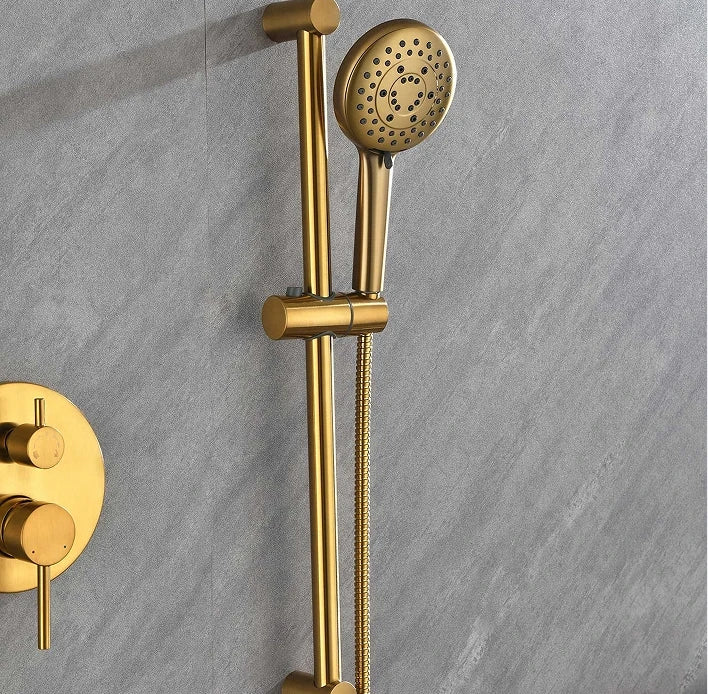 Bathroom Shower System Suit Showers Set Full Shower Faucet Bath Sets Bathtub Rain Brass Stainless Steel OEM Modern Contemporary