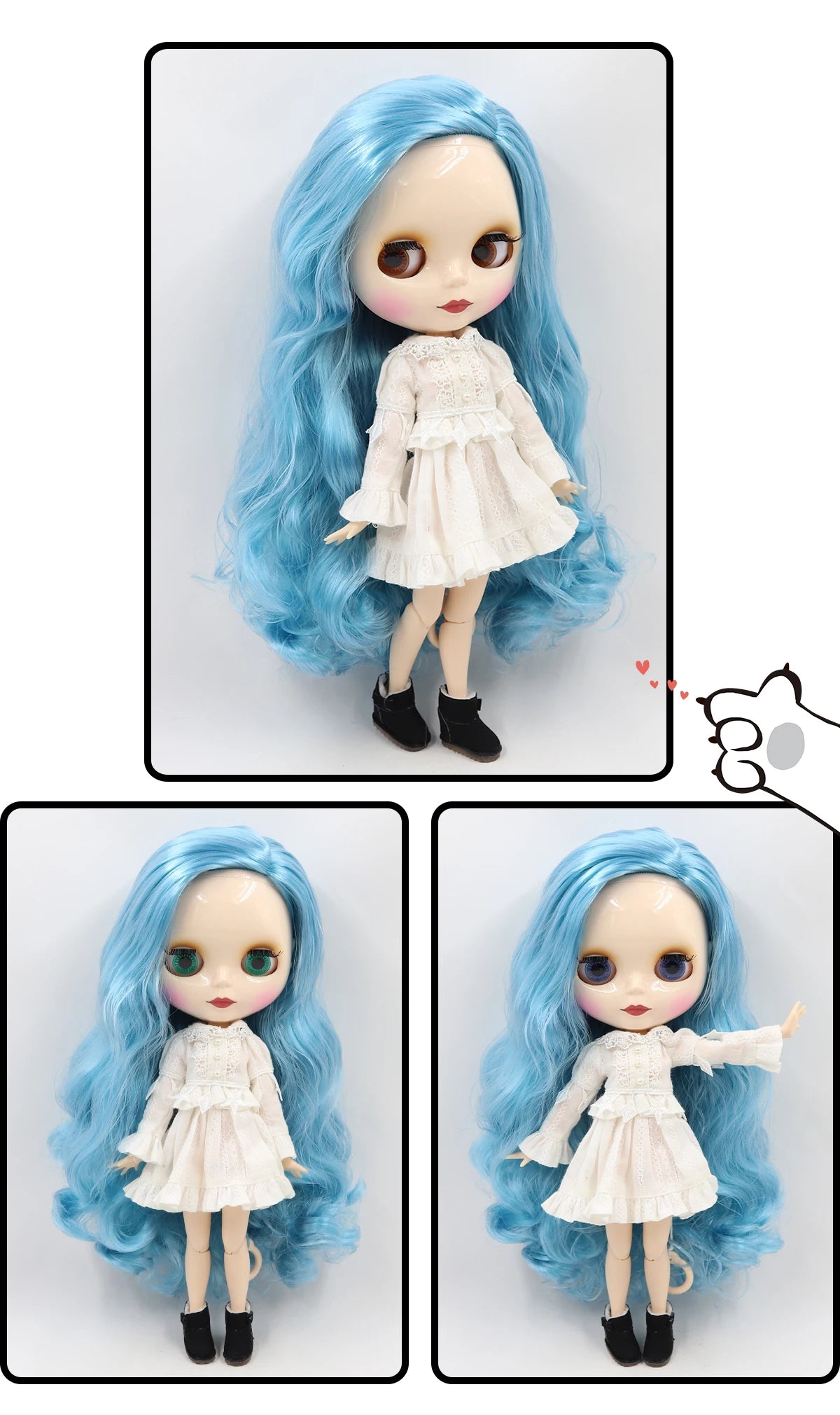 ICY DBS Blyth Doll 1/6 BJD Toy Joint Body Special Offer Lower Price DIY Girls Gift 30cm Anime Doll Random Eyes Colors