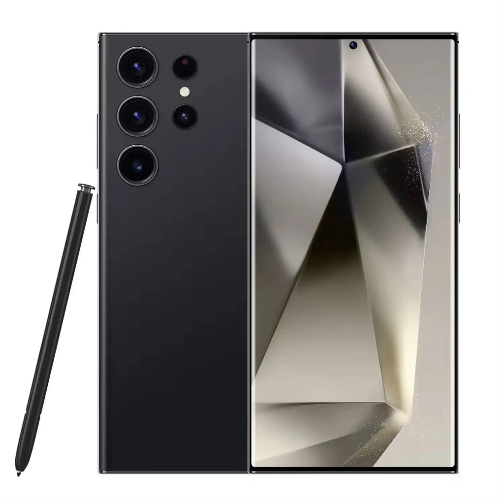 New S24 Ultra Phone Version Smartphone 4GB+128GB Android Cellphones Original Unlocked 5g Gaming Mobile Phones