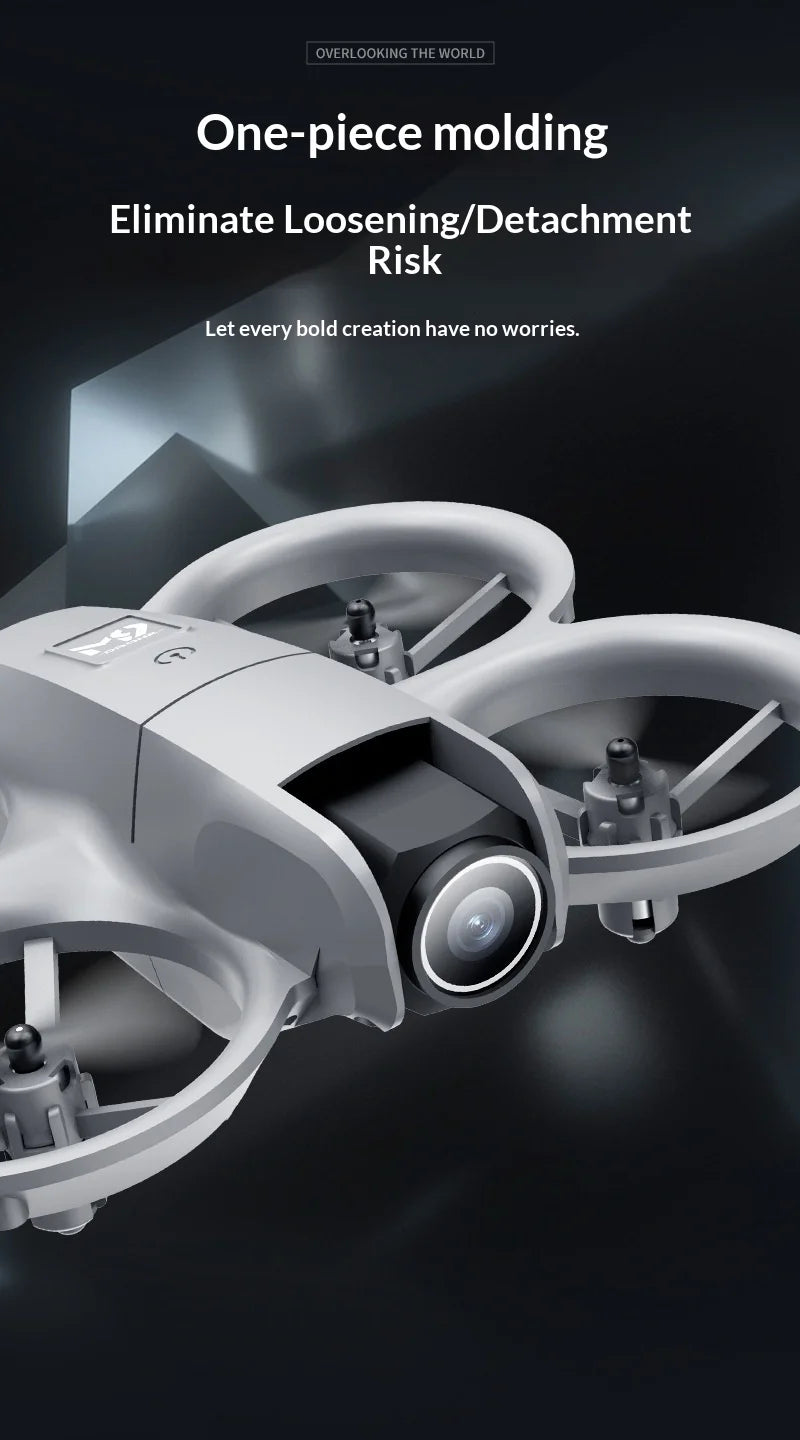 New M9 Drone Dual Camera Optical Flow HD Aerial Photography Quadcopter RC Aircraft Toy with WiFi FPV Foldable Smart Follow Drone