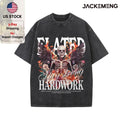 Oversized Vintage Retro Gothic Skeleton Streetwear Print Tshirt USA Stock Wholesale Y2K Casual Tee