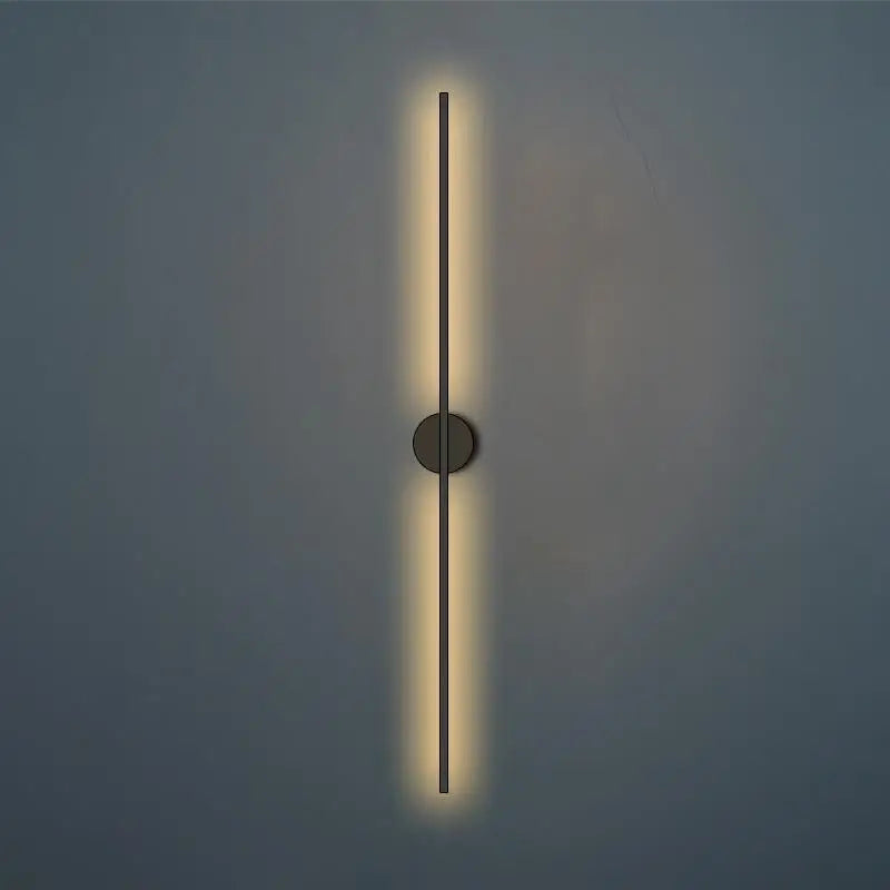 Modern Simple Line Wall Lamps Nordic Living Room Luxury Wall Decor Led Wall Light Creative Aisle Rotating Lam Wall Sconce Lights
